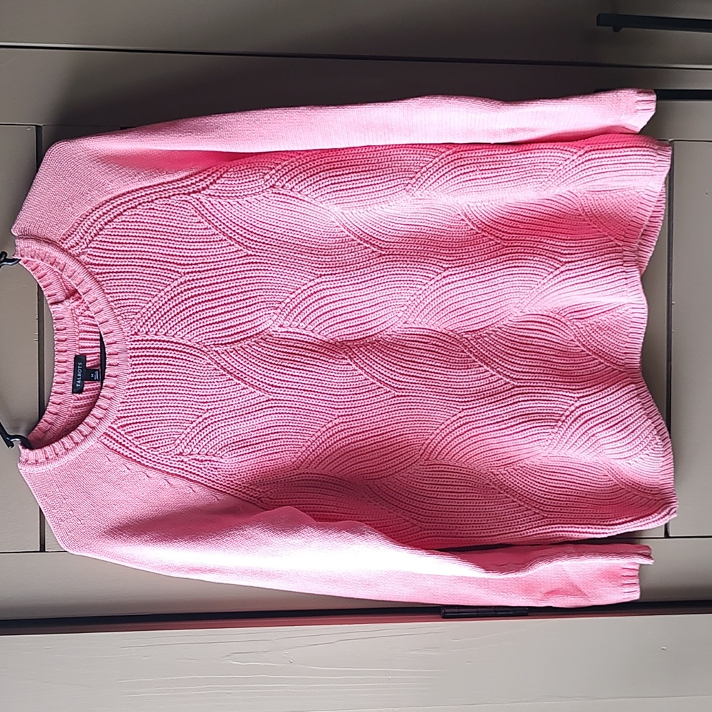 Talbots Patterned Sweater Medium - image 1